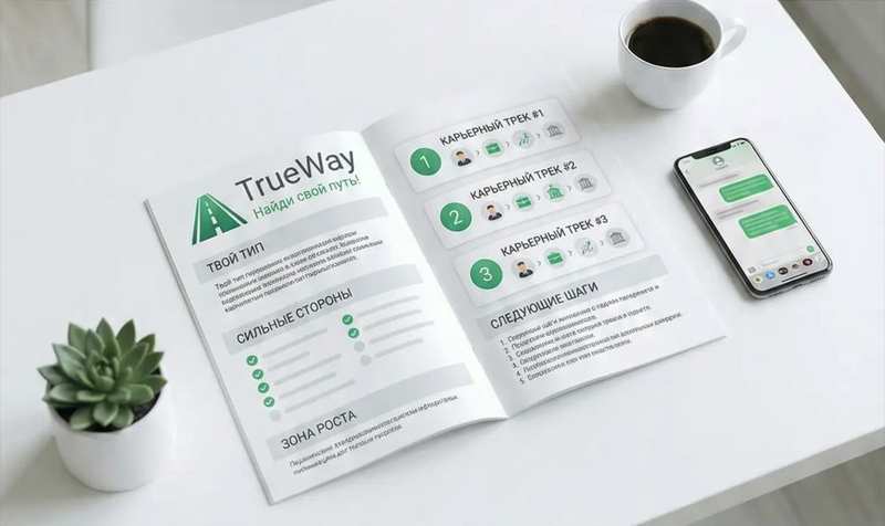 Результаты теста профориентации
